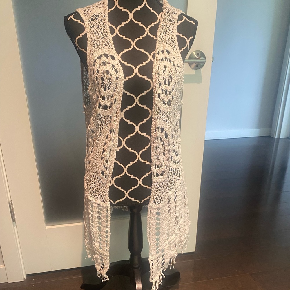 Knit vest OSFM